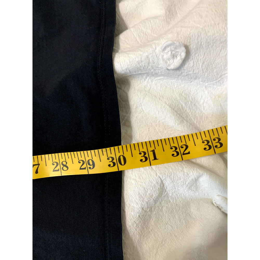 Pure Jill Solid Black Long Sleeve Stretch Cotton Tee XL Layer 5656 Minimalist - Picture 4 of 6